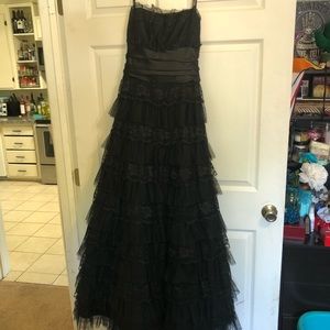 Masquerade Black Ball Tulle & Lace Ball Gown